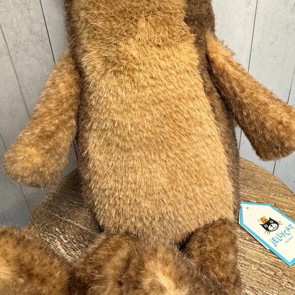 Jellycat Brooke Otter Jellycat Woodland Animals NEW! Fast SHIP RaRe - Picture 4 of 11
